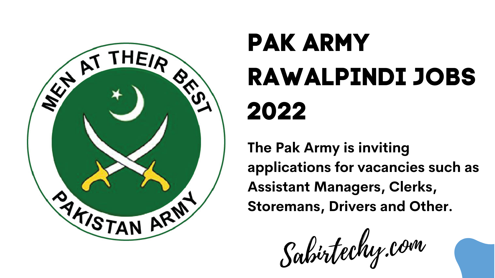 Pak Army Rawalpindi Jobs 2022